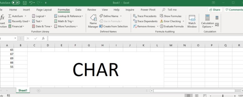 Char Function C Reference